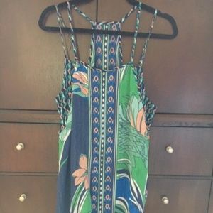 Anthropologie Maeve Floral Dress Size Large